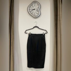 Zara Faux Leather Skirt